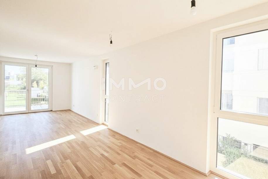 Grünblick und doch zentral: Helle 3-Zimmer-Wohnung mit Balkon m Erstbezug - Provisionsfrei!, Wohnung-kauf, 302.400,€, 2333 Bruck an der Leitha