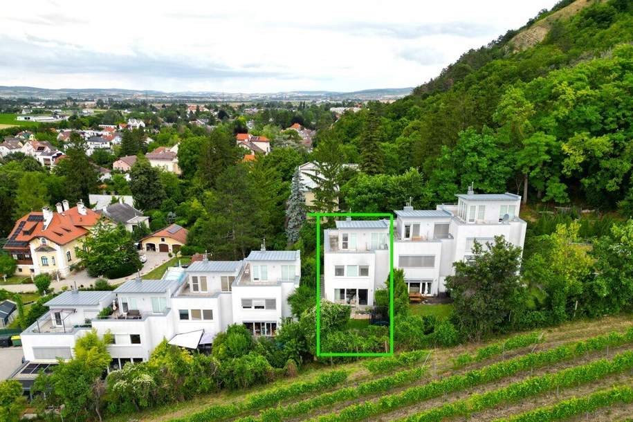 Helles Reihenhaus mit Fernblick und 2 Stellplätzen, Haus-miete, 2.525,36,€, 2102 Korneuburg