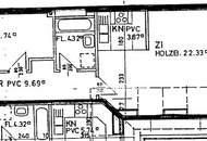 DACHGESCHOSS, MuseumsQuartier-Nähe, 64 m2 Altbau, Wohnküche, 2 Zimmer, 2er-WG-geeignet, Wannenbad, Hofruhelage, Burggasse