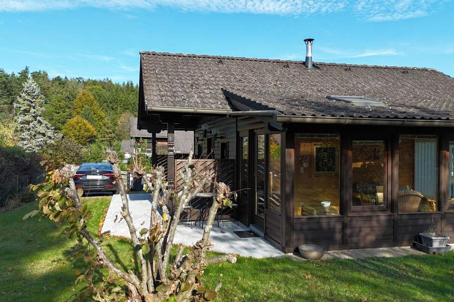 "Natur statt Lärm: Charmantes Holzhaus bei Heidenreichstein", Haus-kauf, 150.000,€, 3860 Gmünd