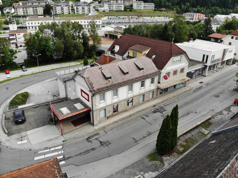 Attraktive Gewerbeliegenschaft in Toplage von Mürzzuschlag