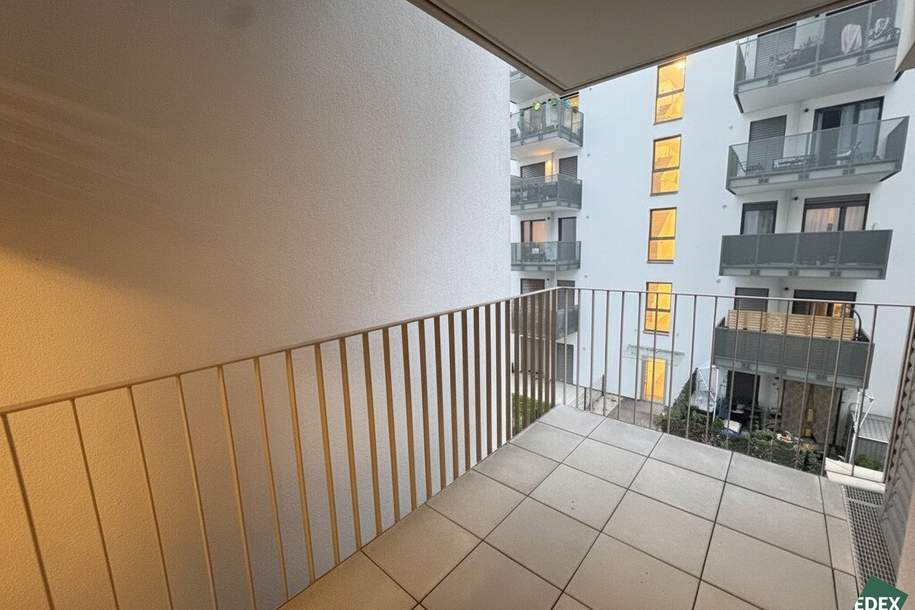 Perfekt für Singles oder Paare: Attraktive 2-Zimmer-Wohnung mit Balkon nahe U1, Wohnung-miete, 929,00,€, 1220 Wien 22., Donaustadt