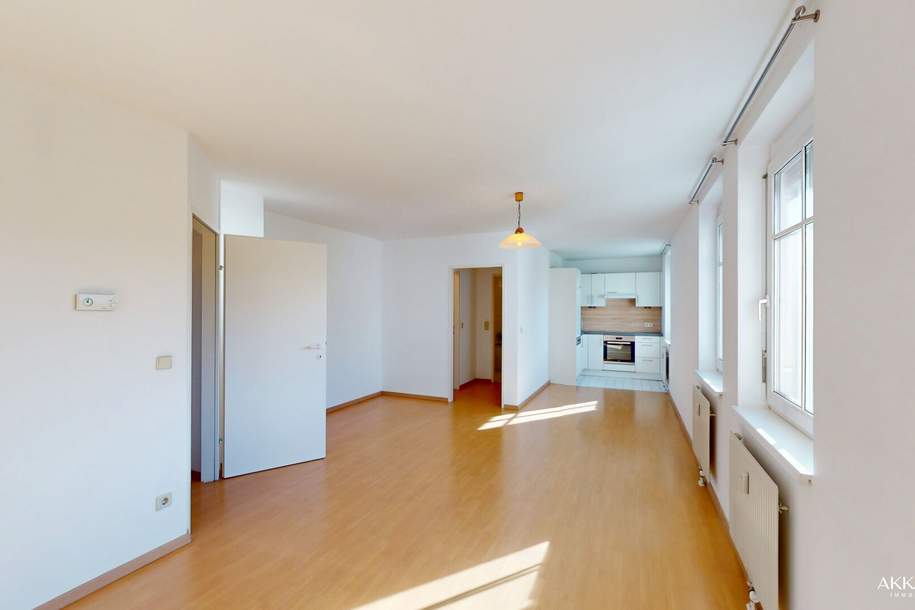 Helle 1-Zimmer-Neubauwohnung mit Grünblick in ruhiger Lage, Wohnung-miete, 749,57,€, 1030 Wien 3., Landstraße