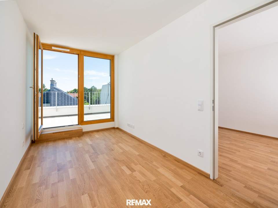 Attraktive 2-Zimmer-Wohnung mit Terrasse auf Wohnebene !