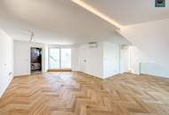 Elevate 1090 – Erstbezug: Luxus Dachgeschoss - Maisonette Wohnung (klimatisiert) mit großer Dachterrasse nahe U6 Alser Straße, AKH!