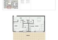 EDI N° 7 - sorgen Sie vor - Großzügige Zweizimmer Wohnung mit traumhafter Terrasse - Erstbezug Provisionsfrei