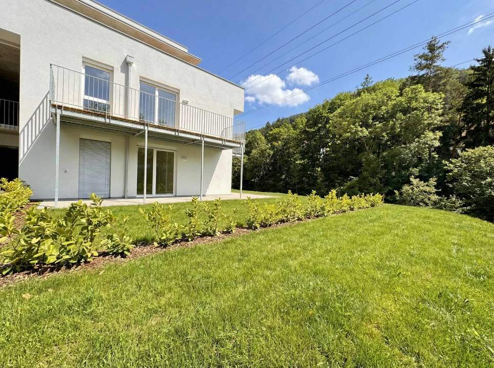 Moderne 3-Zimmer-Gartenwohnung - Leben im Einklang mit der Natur - ERSTBEZUG - PROVISIONSFREI