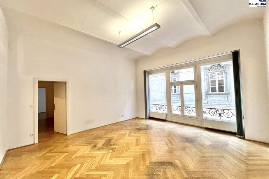 360° TOUR // GENERALSANIERTES INNENSTADT ALTBAUBÜRO, Gewerbeobjekt-miete, 2.256,88,€, 1010 Wien 1., Innere Stadt