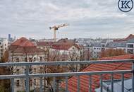Luxus-Dachgeschosswohnung mit Galerie und zwei Terrassen in bester Lage des 9. Bezirks