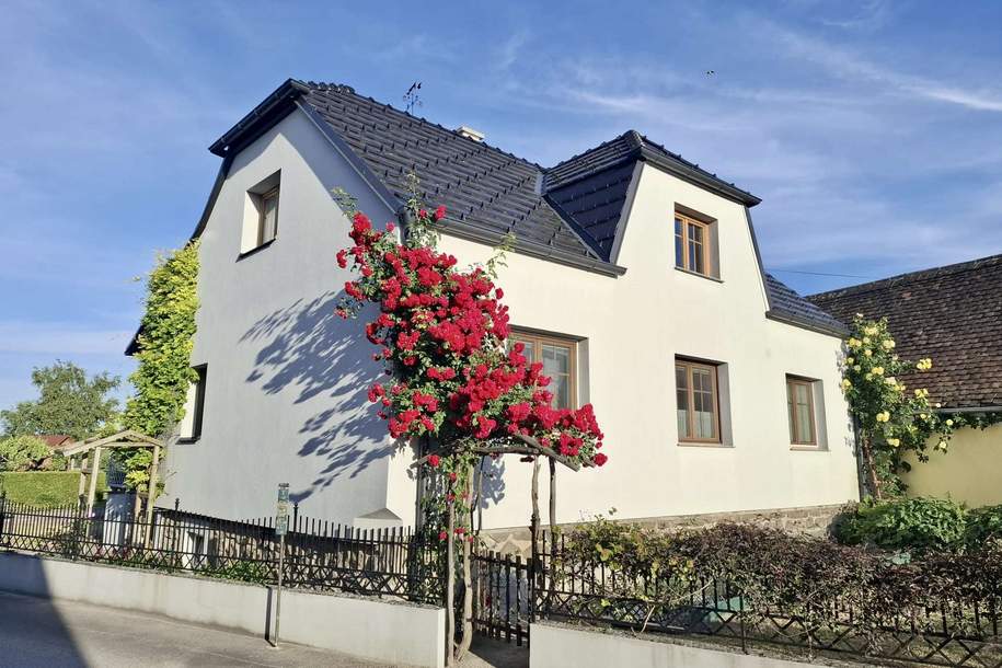 Wochenend-Oase oder Familienglück: Einfamilienhaus mit 515 m2 Grundstücksfläche!, Haus-kauf, 199.000,€, 2070 Hollabrunn