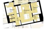 || Erstbezug || 3-Zimmer Wohnung mit Balkon, Terrasse &amp; extra Eigengarten im Erdgeschoss || Nahe Innerer Stadt ||