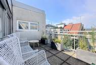 Lichtdurchflutetes DG-Büro mit Terrassen im Botschaftsviertel