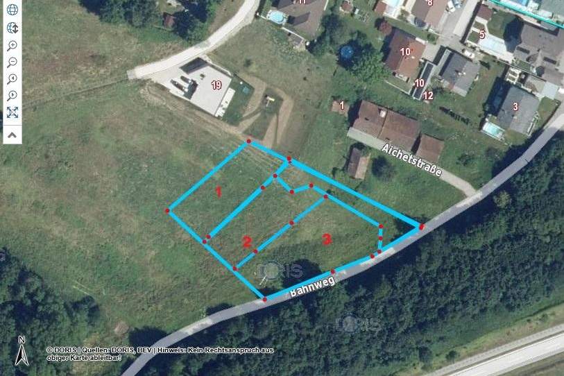 Mehrere Baugründe in Ruhelage in Haiding 698 m2 und 1343 m2, Grund und Boden-kauf, 179.000,€, 4631 Wels-Land