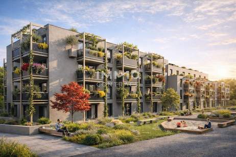 Provisionsfrei (3,6% sparen)! 2-Zimmer Wohnung mit Terrasse – Top Preis im Florea, Wohnung-kauf, 225.500,€, 2201 Korneuburg