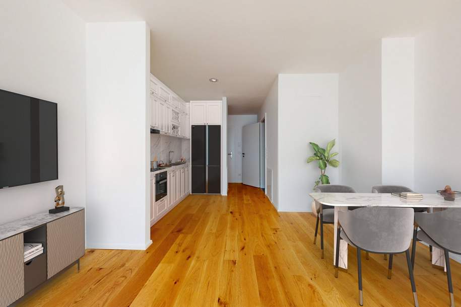 Moderne Dachgeschosswohnungen in Ruhelage, Wohnung-kauf, 320.000,€, 1050 Wien 5., Margareten