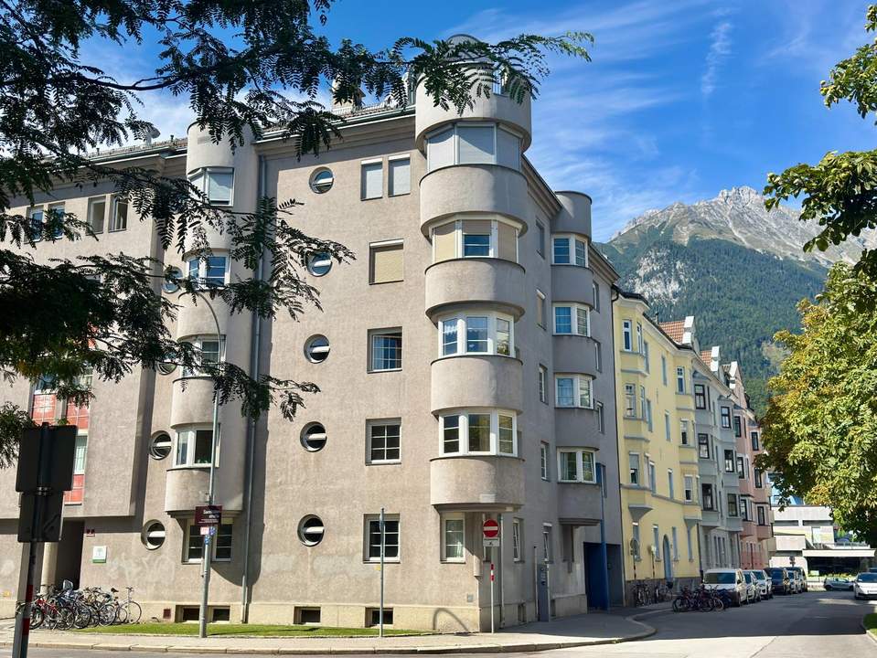 2-Zimmer-Stadtwohnung mit Balkon und Tiefgaragenplatz in Innsbruck