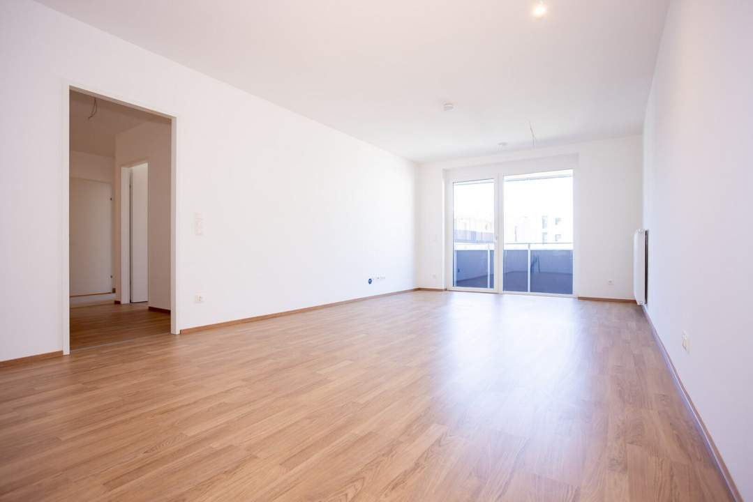 ERSTBEZUG „ein viertel grün“ in Wiener Neustadt - moderne 3-Zimmer-Wohnung mit Balkon und Tiefgarage