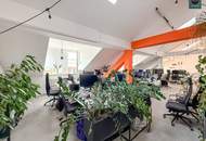 Stylisches Maisonette - Büro mit atemberaubender Dachterrasse nahe Naschmarkt! Garagen verfügbar!