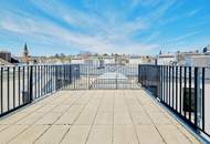 Erstbezug - Atemberaubende Dachterrasse in den Innenhof!
