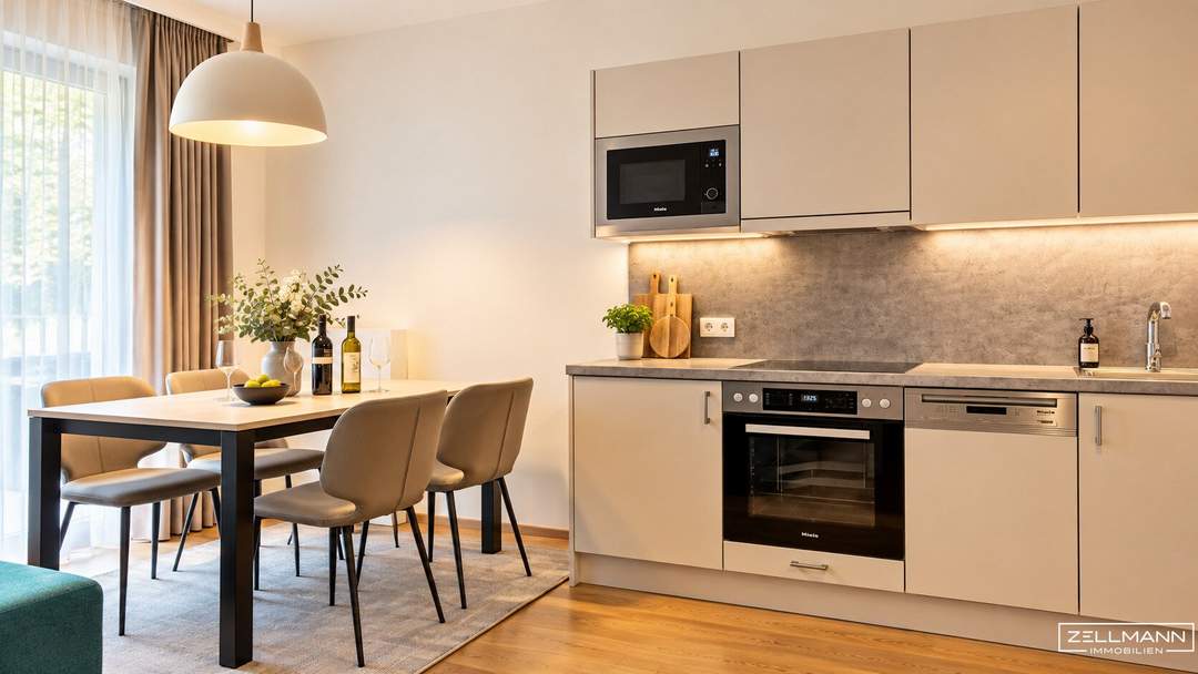 FEINE ADRESSE. GROSSER STIL. – Exklusiv möbliertes Boutique-Apartment mit hauseigenem GYM in Hietzing | ZELLMANN IMMOBILIEN