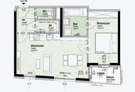 BEIM DONAUUFER: Smarte Vorsorge – 2-Zimmer mit Top-Grundriss