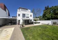 EINFAMILIENHAUS mit Swimmingpool, Lounges und Blick auf den Husarentempel! KLIMATISIERT!