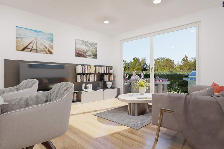 BESTE Qualität - JETZT EINZIEHEN UND WOHLFÜHLEN - ca. 100m2 große GARTENWOHNUNG INKL. TERRASSE!, Wohnung-kauf, 459.000,€, 8430 Leibnitz