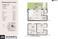 Frühlingsaktion! Einfach genial! Cooles Townhouse mit Garten! 3 Zimmer + Ideale Raumaufteilung + Erdwärme + Absolute Ruhelage + Tiefgarage! Nachhaltig und zukunftssicher investiert!