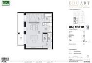 Moderne 2-Zimmer-Wohnung mit großzügiger Loggia in ruhiger Lage von 1180 Wien – ab sofort verfügbar