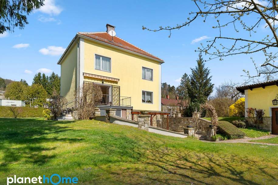 Viel Platz, viel Potenzial: Einfamilienhaus mit großem Gartenparadies (ca. 1.442 m²) in Grünlage, Haus-kauf, 890.000,€, 3011 Sankt Pölten(Land)