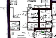 Neuwertige 2-Zi Gartenwohnung in Göttlesbrunn mit Terrasse, Stellplatz & Fußbodenheizung!