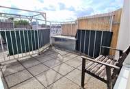 DACHGESCHOSS, AUGARTEN-NÄHE, 87 m² Maisonette mit 10 m2 Terrasse, Wohnküche, 2 Zimmer, Galerie, 2 Bäder, Rembrandtstraße