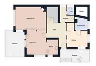 Haus mit Einliegerwohnung & zwei XL-Garagen zum Mieten