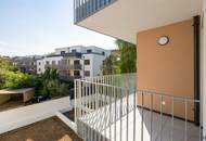 Heller Erstbezug | Hofseitige 2-Zimmerwohnung mit Balkon | Luftwärmepumpe | nähe Liesing & Riverside