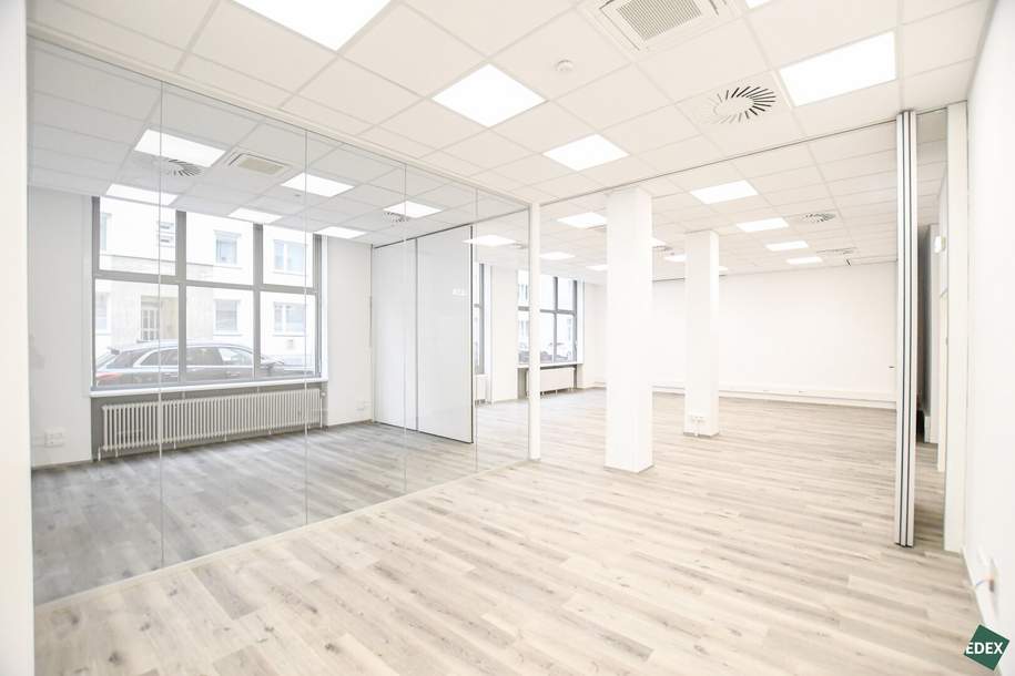 Geschäftslokal mit großen Auslagefronten in 1030 Wien, Gewerbeobjekt-miete, 3.510,85,€, 1030 Wien 3., Landstraße