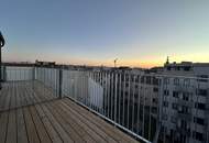 Erstbezug: City-Penthouse Dachgeschosswohnung mit 12 m² Balkon und Blick über Wien