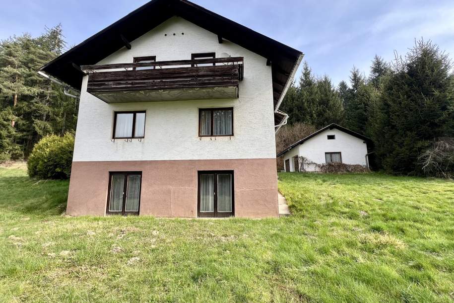 Sanierungsbedürftiger Wohntraum inmitten von Wiesen und Wald!, Haus-kauf, 250.000,€, 9241 Villach Land