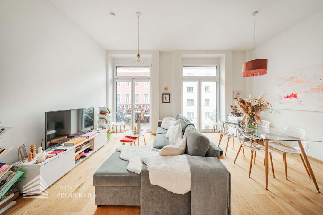 Moderne 2-Zimmer Wohnung mit Balkon, Nähe Rudolf-Sallinger-Park