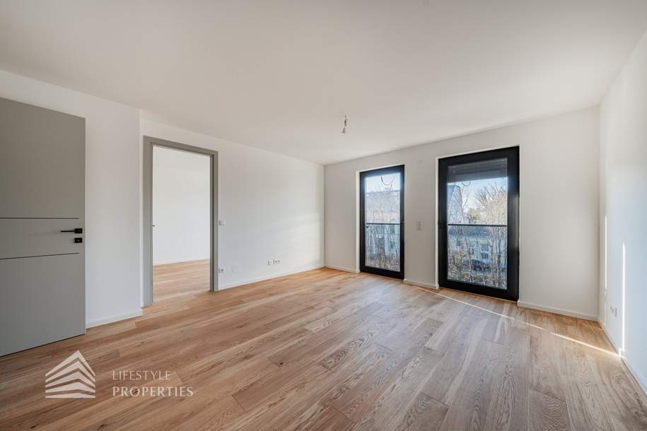 Erstbezug! 2-Zimmer Wohnung, Nähe Bahnhof Stammersdorf, Wohnung-kauf, 246.000,€, 1210 Wien 21., Floridsdorf