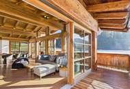 Chalet in idyllischer Sonnen- und Naturlage am Waldrand