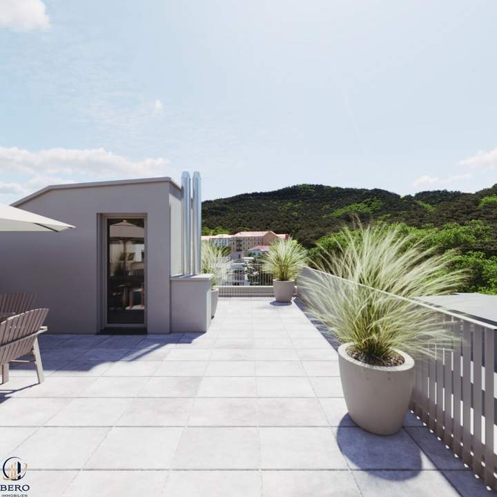 Sonne, Ruhe, große Dachterrasse und Landflair!