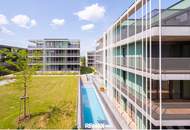 ERSTBEZUG – barrierefreie 3-Zimmer-Wohnung mit Einbauküche, Balkon und Tiefgaragenstellplatz in sonniger Lage!