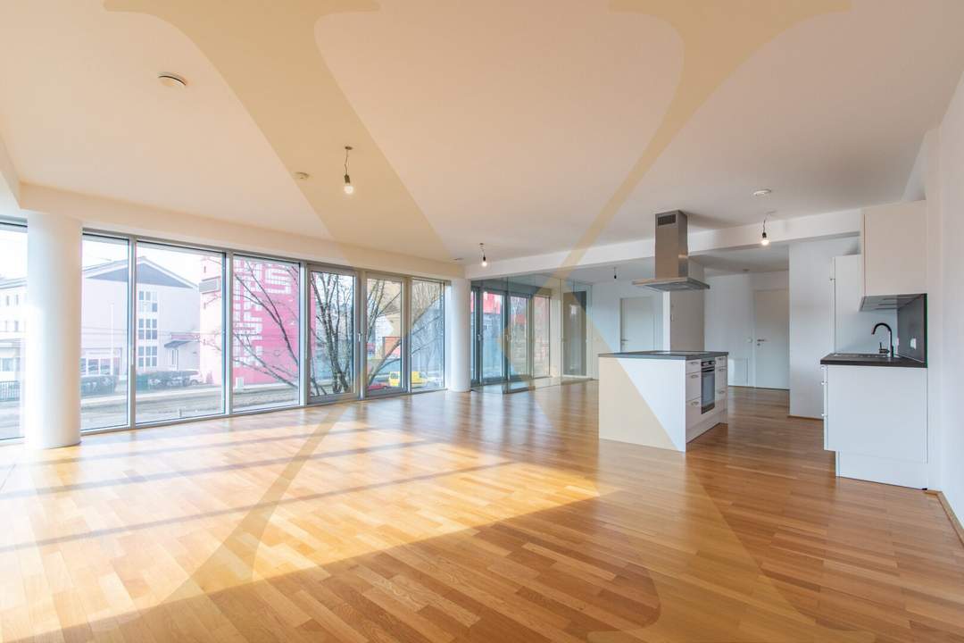 Lichtdurchflutete 2-Zimmer-Wohnung mit voll ausgestatteter Küche in Linz nähe WIFI zu vermieten! (Top 14)