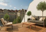 RUHE TRIFFT WOHNQUALITÄT - EXKLUSIVE DACHGESCHOSSWOHNUNG MIT BALKON IN DEN RUHIGEN INNENHOF