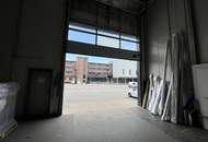 Gewerbepark Traiskirchen! 900 m² Halle mit Rampe und ebenerdiger Einfahrt für Gabelstapler! € 6,90 inkl allg. BK/m² netto!