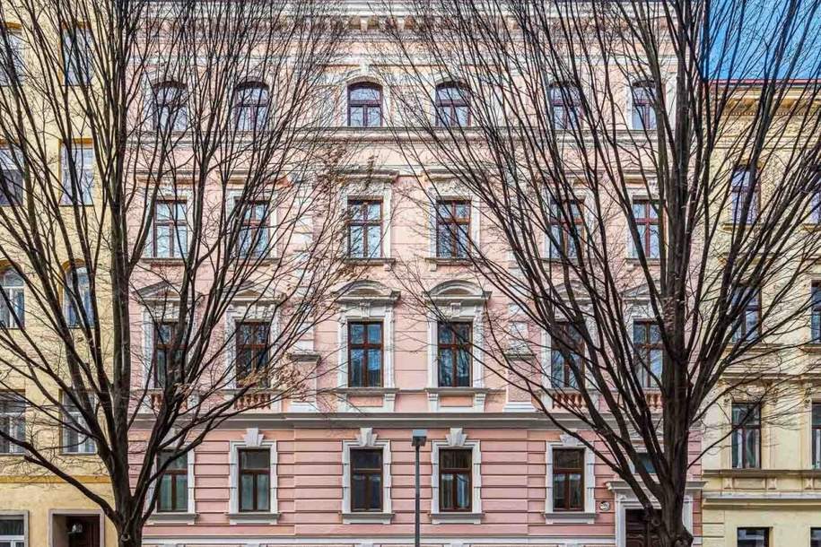 Komplett leeres Zinshaus im 5. mit Baubewilligung, Gewerbeobjekt-kauf, 2.550.000,€, 1050 Wien 5., Margareten