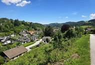 Naturverbundenes Baugrundstück mit traumhaftem Ausblick in Aspang