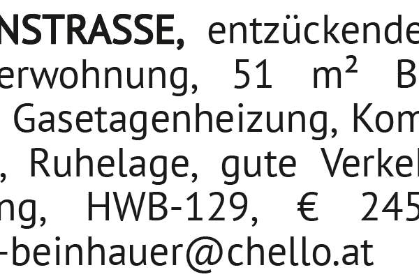 Entzückende 2 ½ Zimmerwohnung, 51 m² Bestzustand, Gasetagenheizung, Komplettküche, Ruhel, Wohnung-kauf, 245.000,€, 1230 Wien 23., Liesing