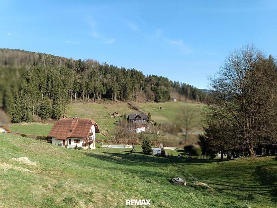 Leistbares Baugrundstück in herrlicher, ruhiger-sonniger Lage!