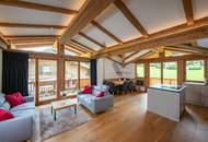 Miete: Traumhafte Dachgeschoss Wohnung mit Kamin und Lift